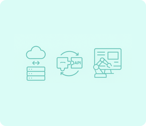 Hybrid Cloud Architecture Diagram: Concept graphic demonstrating real-time anomaly detection in high-volume access logs using In-Memory analytics across on-premise and cloud environments.